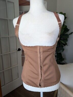 Prima Valentina Torsette Shaper Women’s Shapewear Tan Corset Top - Large